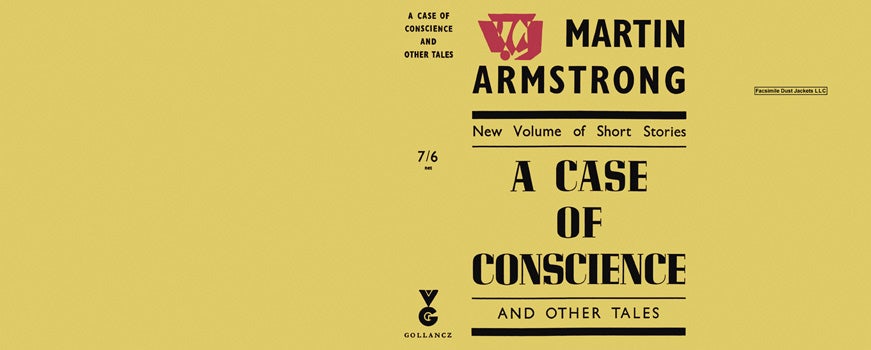 Item #43670 Case of Conscience and Other Tales, A. Martin Armstrong