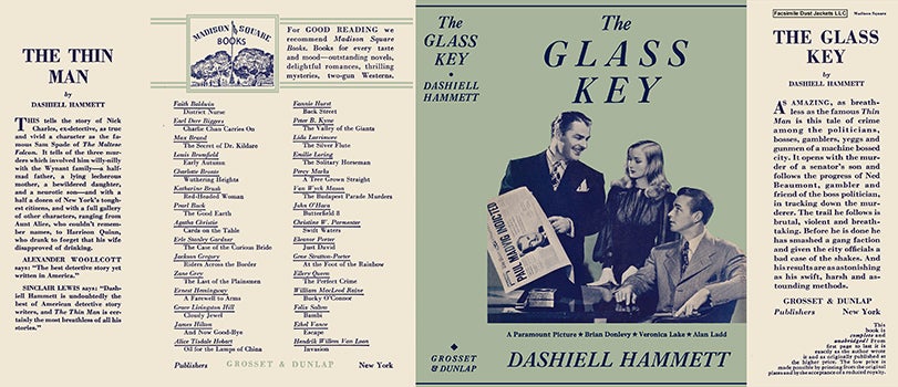 Item #43688 Glass Key, The. Dashiell Hammett