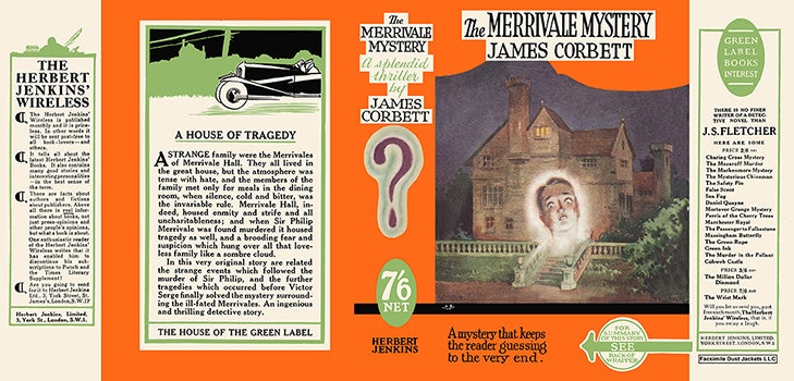 Item #43715 Merrivale Mystery, The. James Corbett.