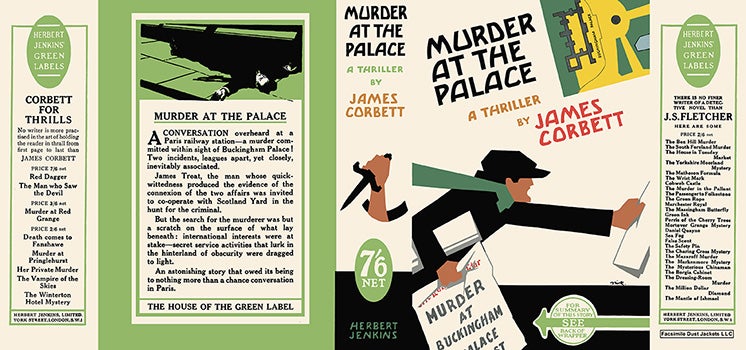 Item #43717 Murder at the Palace. James Corbett.
