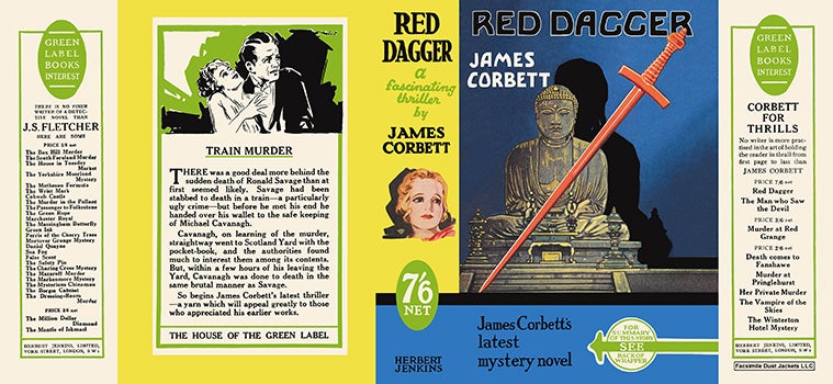 Item #43719 Red Dagger. James Corbett.