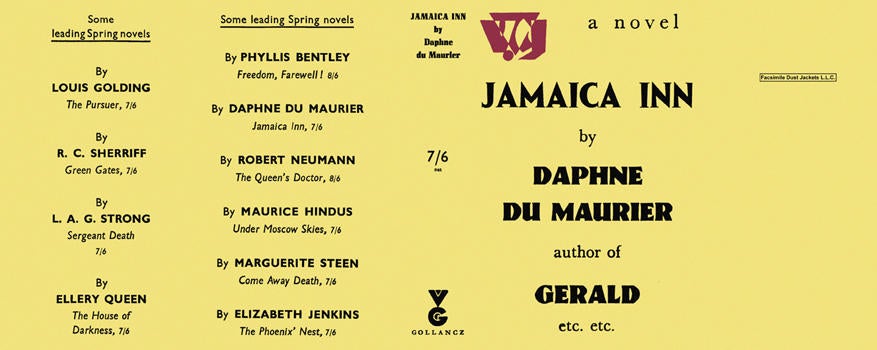 Item #4372 Jamaica Inn. Daphne du Maurier.