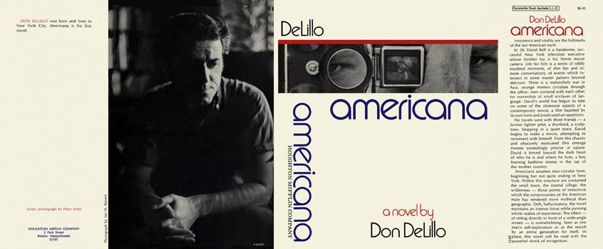 Item #4374 Americana. Don DeLillo.