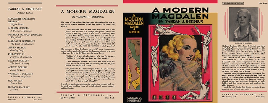 Item #43818 Modern Magdalen, A. Vahdah J. Bordeux