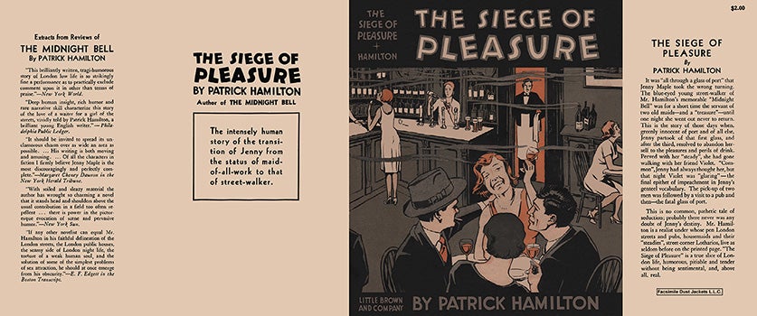 Item #43893 Siege of Pleasure, The. Patrick Hamilton.