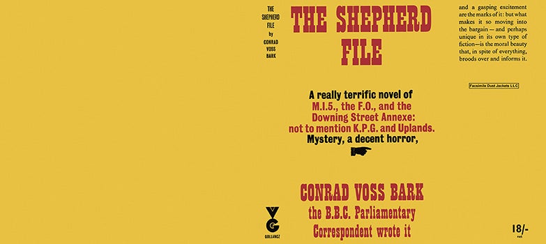 Item #44056 Shepherd File, The. Conrad Voss Bark