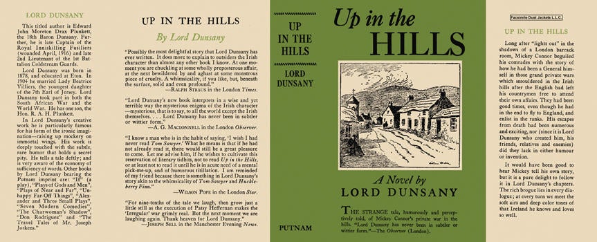 Item #4410 Up in the Hills. Lord Dunsany