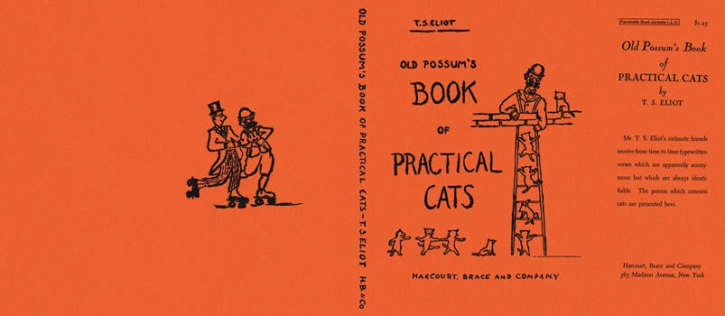 Item #4420 Old Possum's Book of Practical Cats. T. S. Eliot