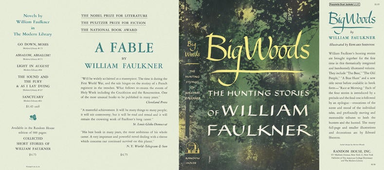 Item #4433 Big Woods. William Faulkner