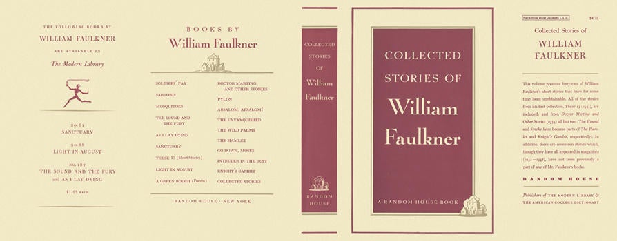 Item #4434 Collected Stories of William Faulkner. William Faulkner.