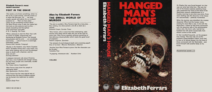 Item #44349 Hanged Man's House. Elizabeth Ferrars.