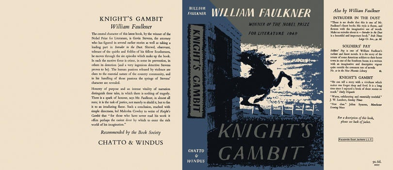 Item #4438 Knight's Gambit. William Faulkner.