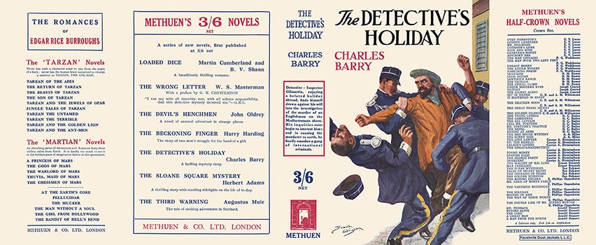 Item #44382 Detective's Holiday, The. Charles Barry