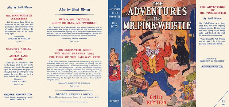 Item #44384 Adventures of Mr. Pink-Whistle, The. Enid Blyton, Dorothy M. Wheeler