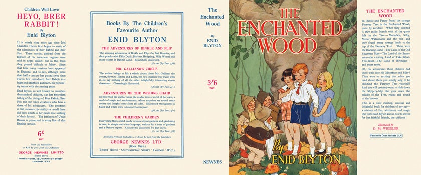 Item #44387 Enchanted Wood, The. Enid Blyton, Dorothy M. Wheeler
