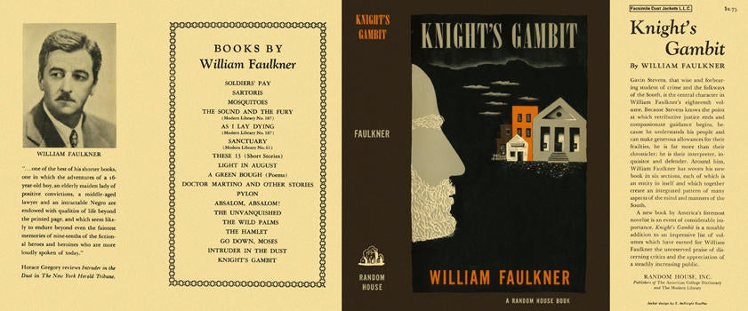 Item #4439 Knight's Gambit. William Faulkner