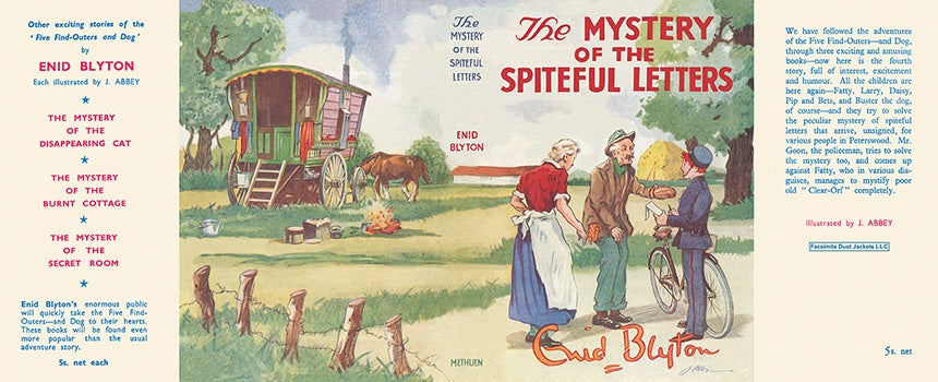 Item #44392 Mystery of the Spiteful Letters The. Enid Blyton, J. Abbey