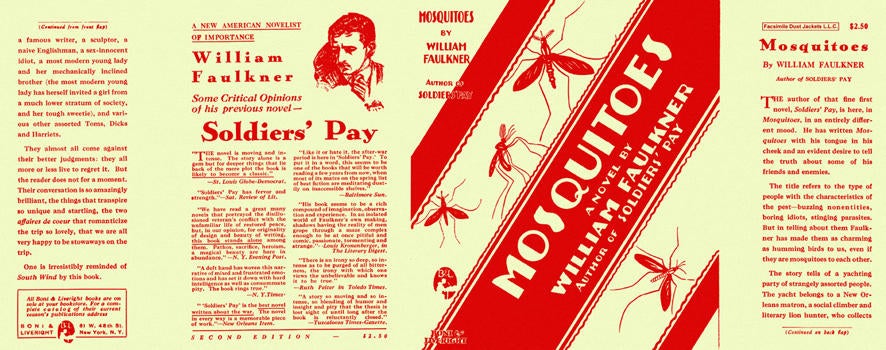 Item #4442 Mosquitoes. William Faulkner.