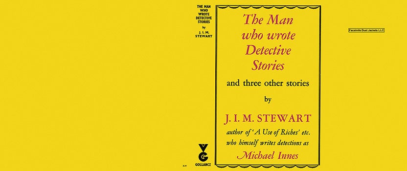 Item #44533 Man Who Wrote Detective Stories, The. J. I. M. Stewart.