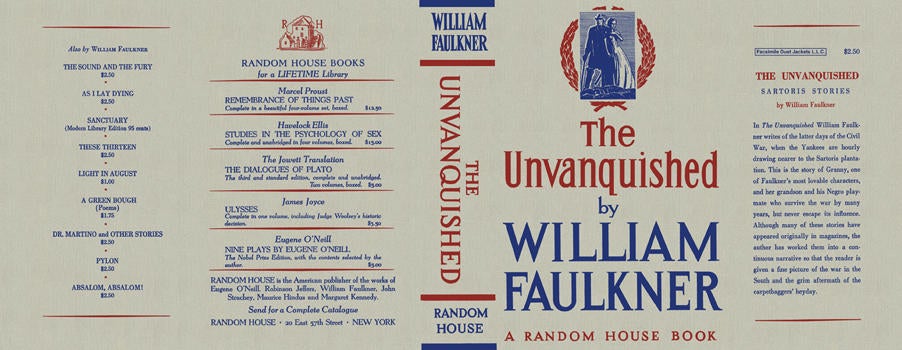 Item #4457 Unvanquished, The. William Faulkner