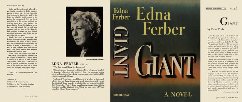 Item #4461 Giant. Edna Ferber.