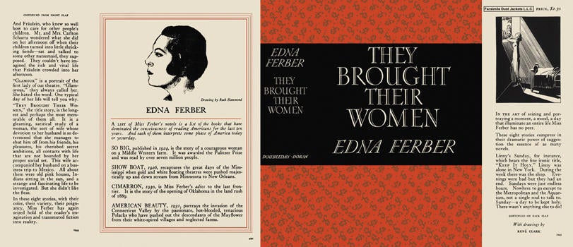 Item #4464 They Brought Their Women. Edna Ferber.