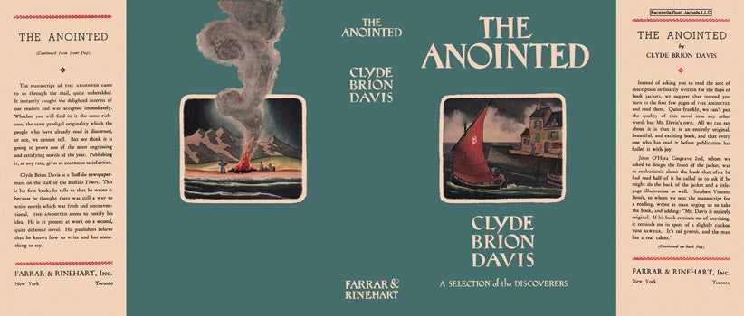 Item #44656 Anointed, The. Clyde Brion Davis.