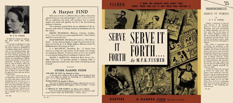 Item #4466 Serve It Forth. M. F. K. Fisher