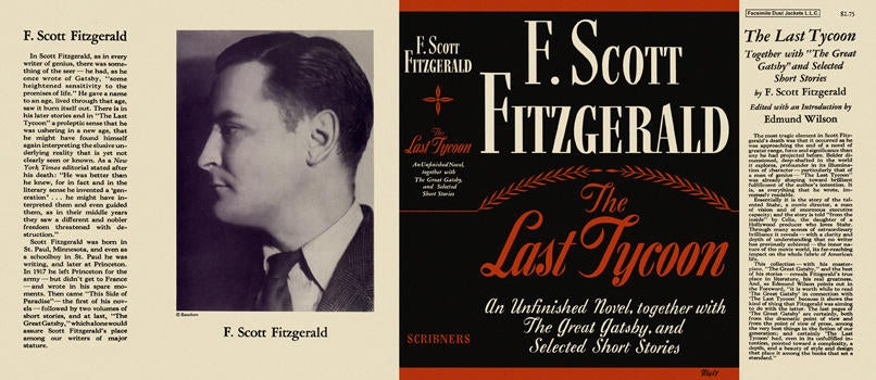 Item #4478 Last Tycoon, The. F. Scott Fitzgerald