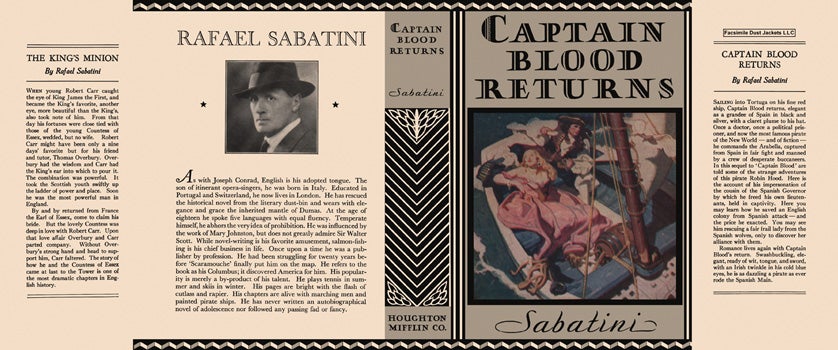 Item #44918 Captain Blood Returns. Rafael Sabatini