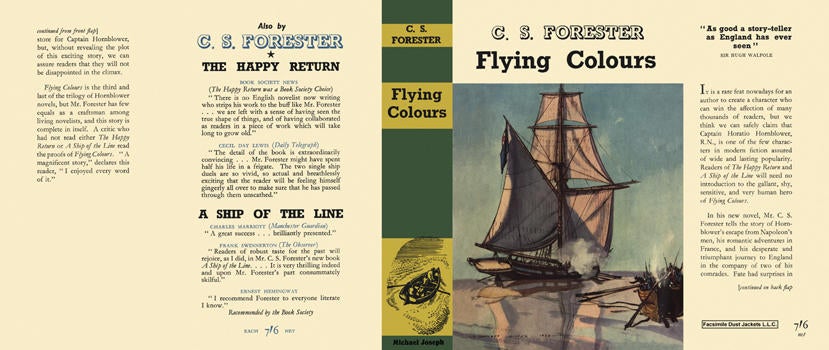 Item #4492 Flying Colours. C. S. Forester