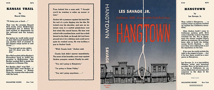 Item #44923 Hangtown. Les Savage, Jr