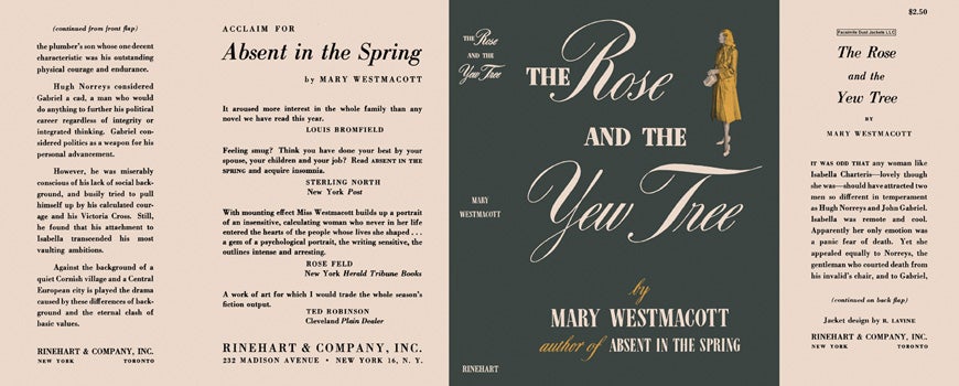 Item #45028 Rose and the Yew Tree, The. Mary Westmacott