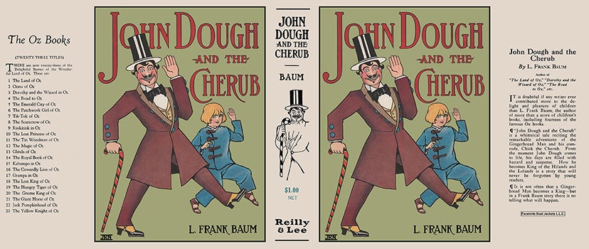 Item #45075 John Dough and the Cherub. L. Frank Baum, John R. Neill