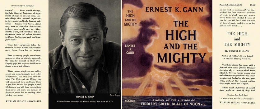 Item #4508 High and the Mighty, The. Ernest K. Gann