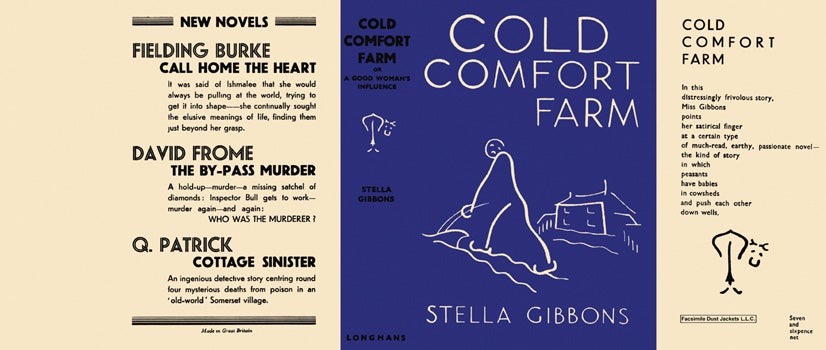 Item #4510 Cold Comfort Farm. Stella Gibbons
