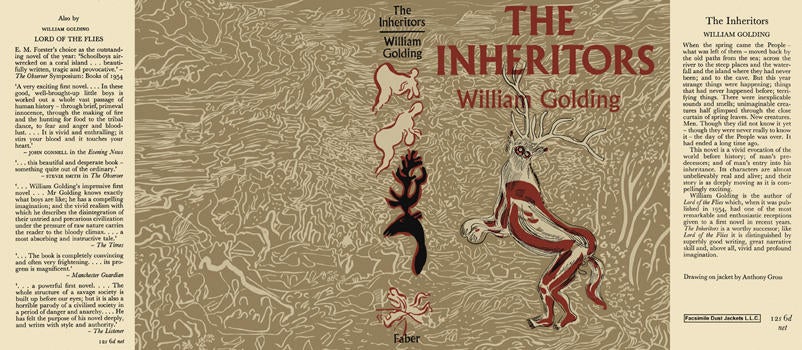 Item #4512 Inheritors, The. William Golding.