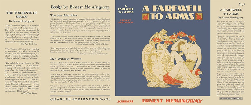 Item #4541 Farewell to Arms, A. Ernest Hemingway