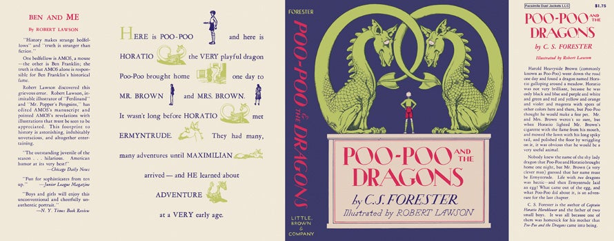 Item #45488 Poo-Poo and the Dragons. C. S. Forester, Robert Lawson.