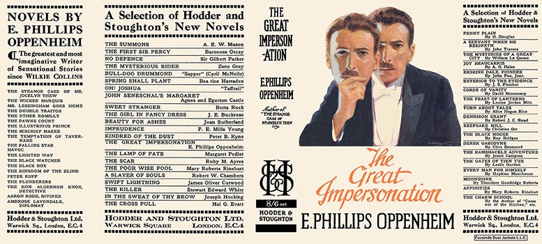 Item #45569 Great Impersonation, The. E. Phillips Oppenheim
