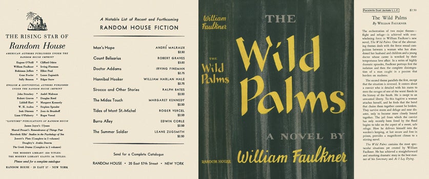 Item #45609 Wild Palms, The. William Faulkner.