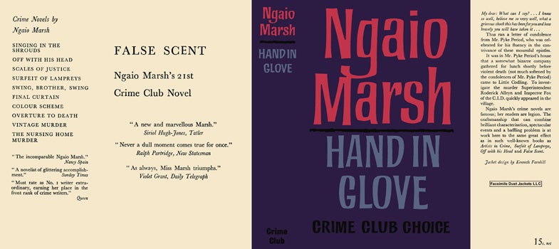 Item #45645 Hand in Glove. Ngaio Marsh