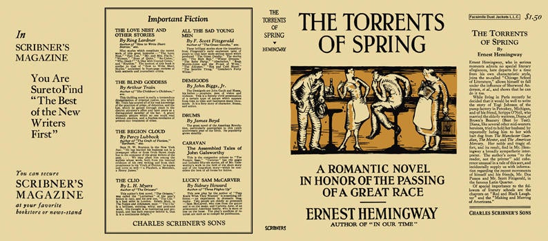 Item #4569 Torrents of Spring, The. Ernest Hemingway.