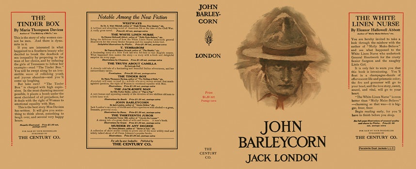 Item #45763 John Barleycorn. Jack London