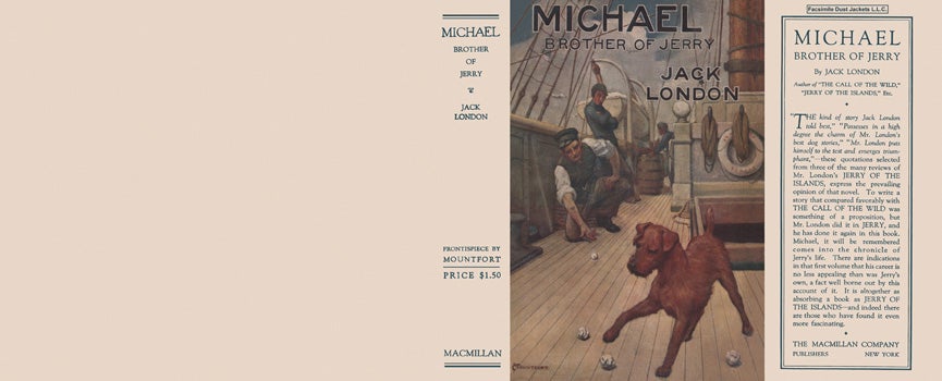 Item #45764 Michael, Brother of Jerry. Jack London