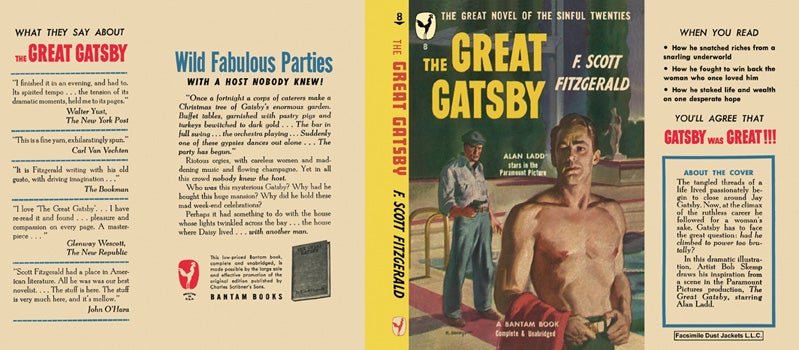 Item #45810 Great Gatsby, The. F. Scott Fitzgerald.
