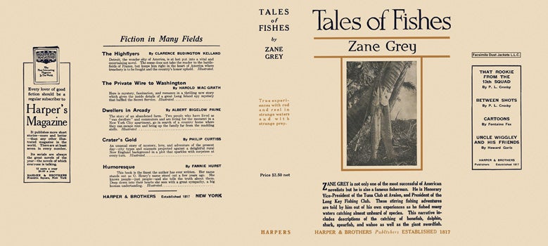 Item #45816 Tales of Fishes. Zane Grey