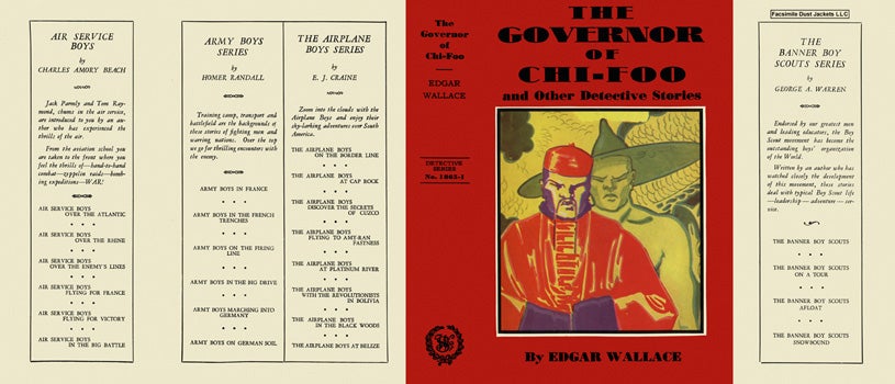 Item #45837 Governor of Chi-Foo, The. Edgar Wallace.