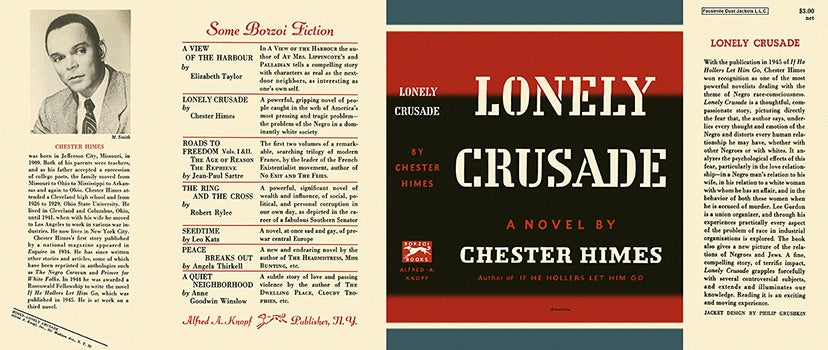 Item #4588 Lonely Crusade. Chester Himes