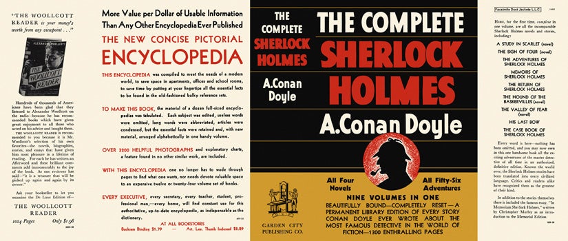 Item #45901 Complete Sherlock Holmes, The. Sir Arthur Conan Doyle.